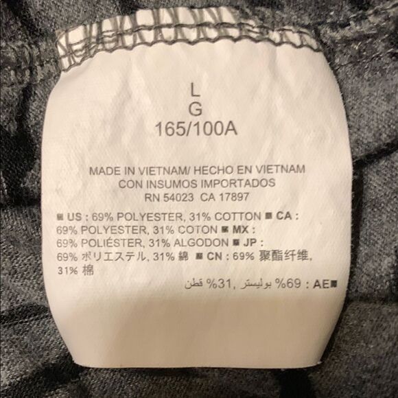 Old Navy GrayBlack Boxy Tank Top Relaxed Fit - Picture 5 of 5